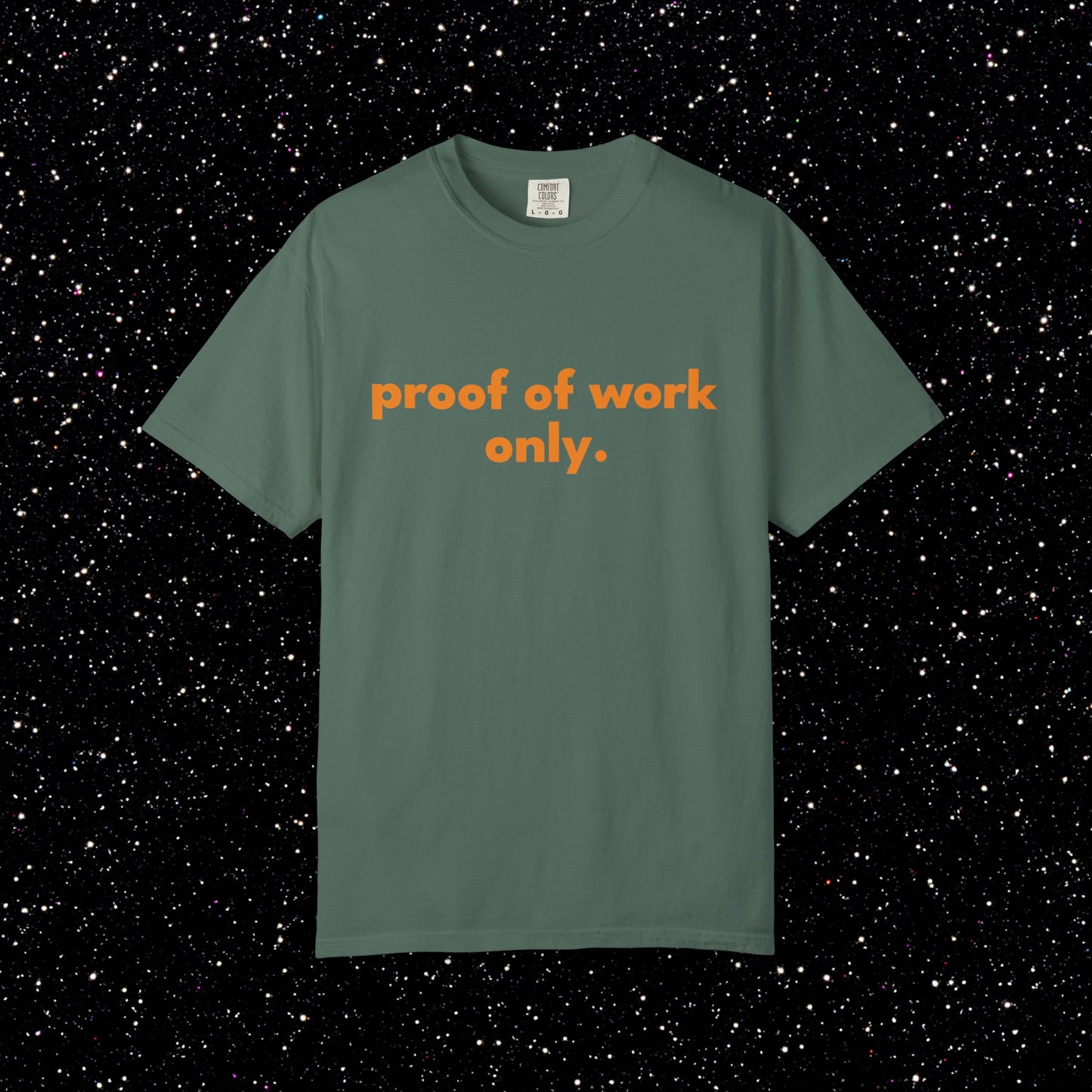 Proof of Work Only Bitcoin Tee