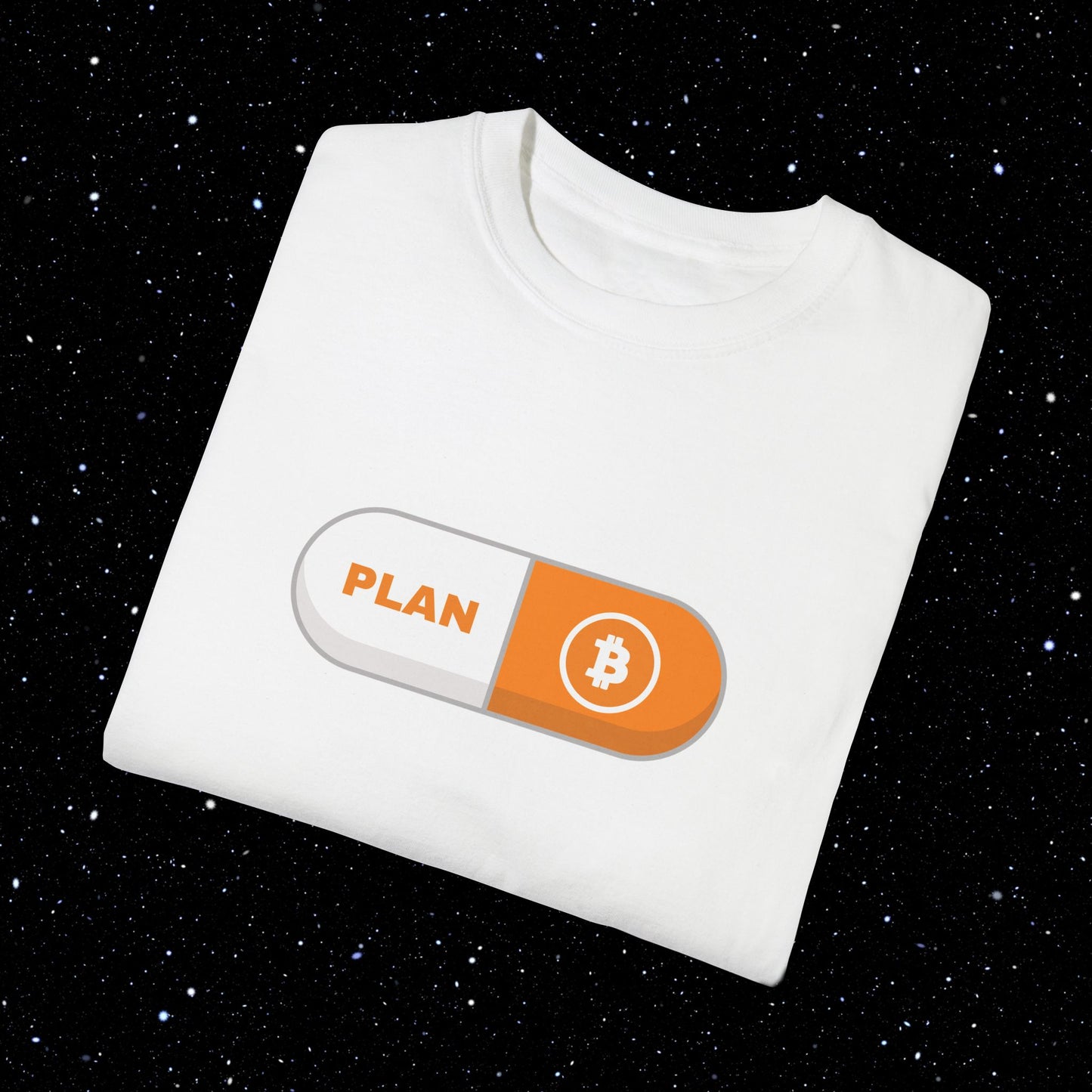 Plan B - Comfort Colors Bitcoin Tee Shirt