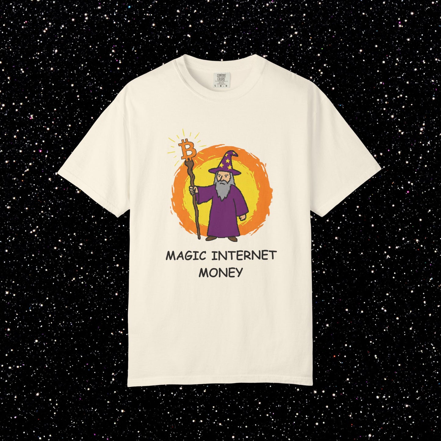Magic Internet Money Bitcoin Wizard Tee