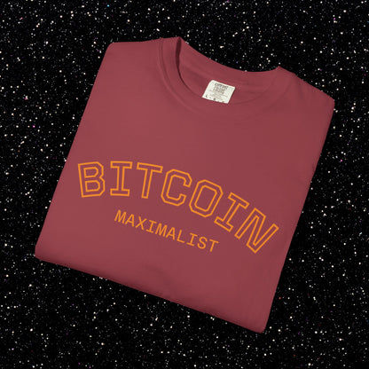 Bitcoin Maximalist College Tee