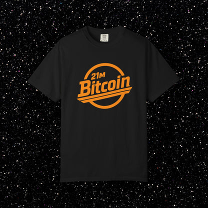 21M Bitcoin Retro Badge Tee