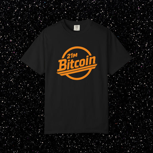 21M Bitcoin Retro Badge Tee