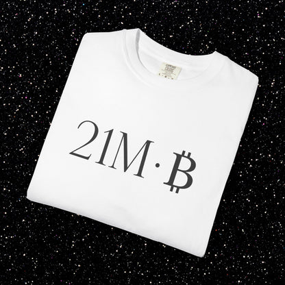 21M· Minimal Bitcoin Graphic T-Shirt