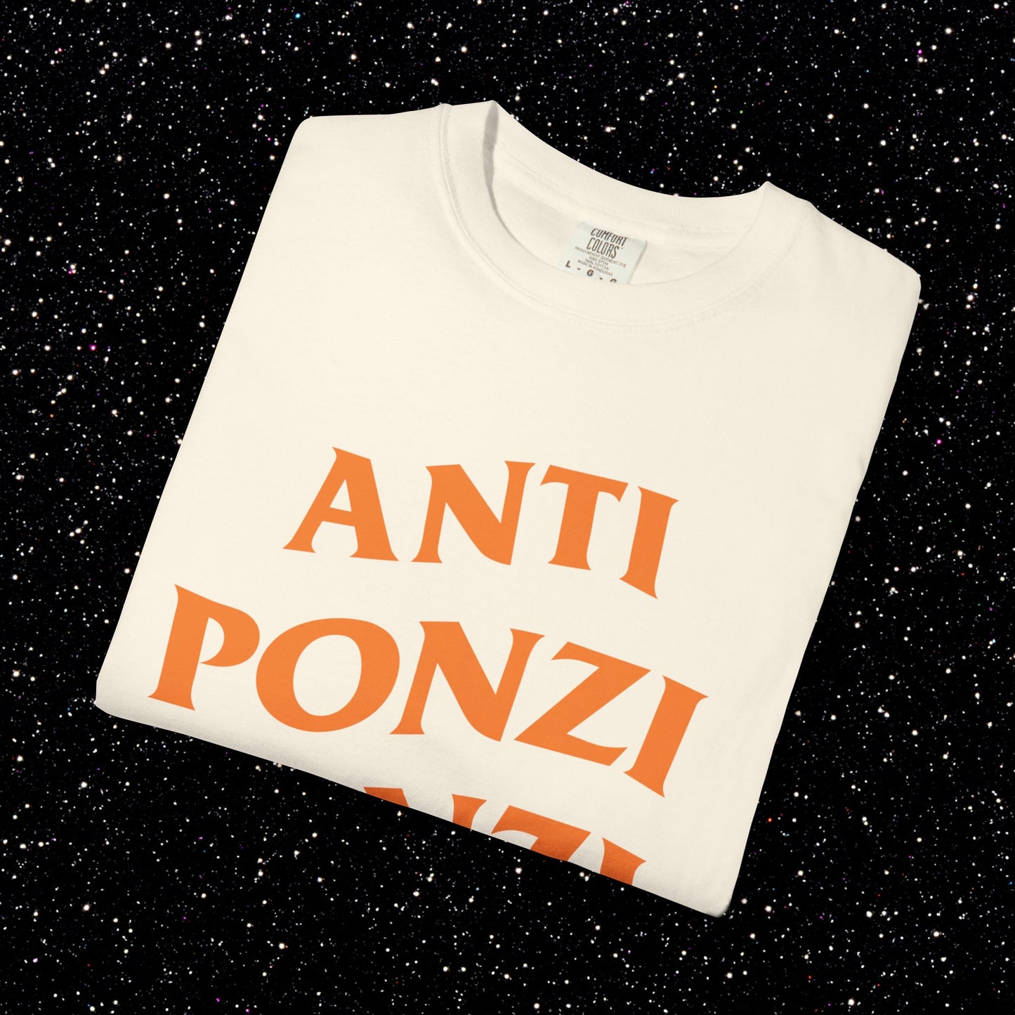 Anti Ponzi Ponzi Club Bitcoin Tee
