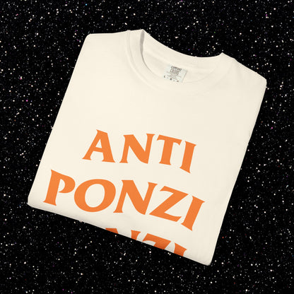 Anti Ponzi Ponzi Club Bitcoin Tee
