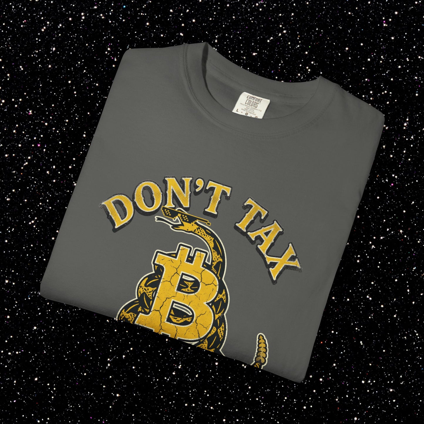 Don't Tax Me, Bro Bitcoin Tee