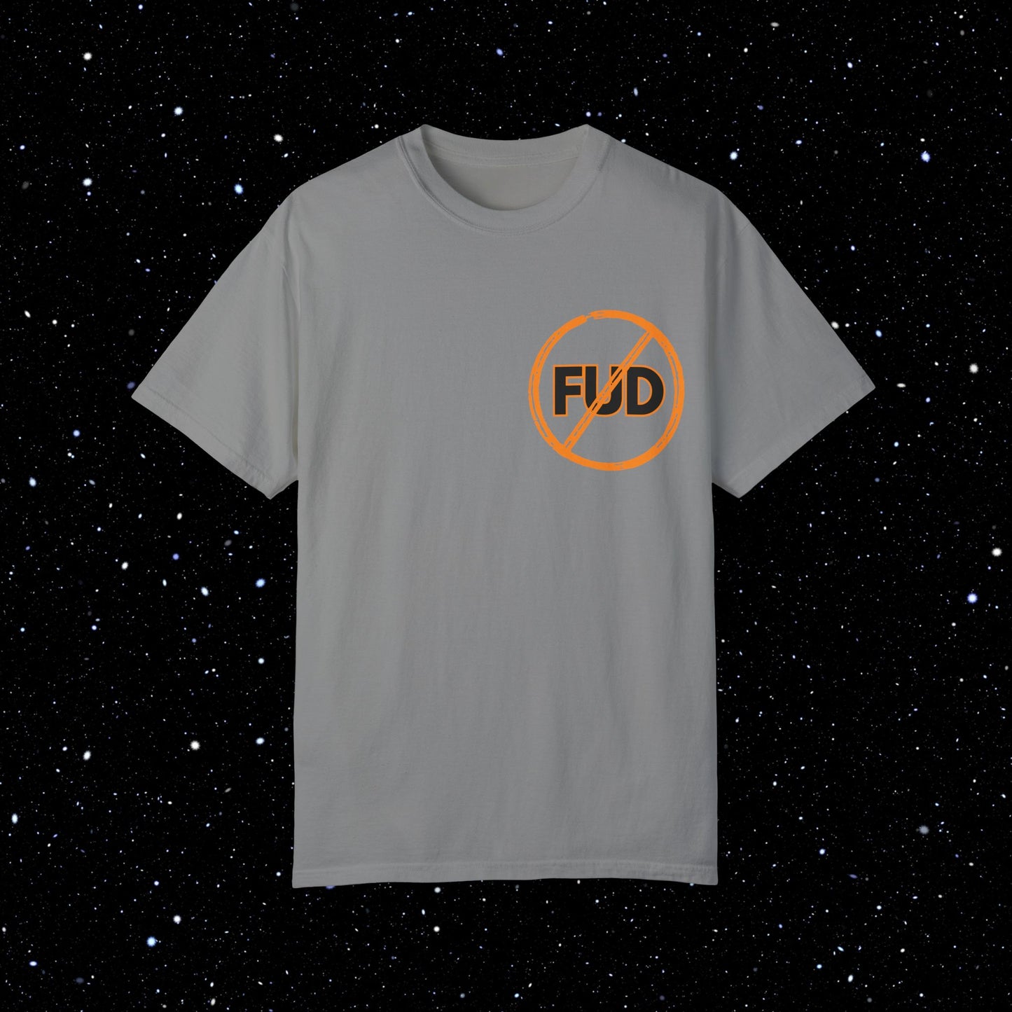 No FUD - Bitcoin Comfort Colors Back Print Tee