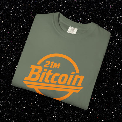 21M Bitcoin Retro Badge Tee