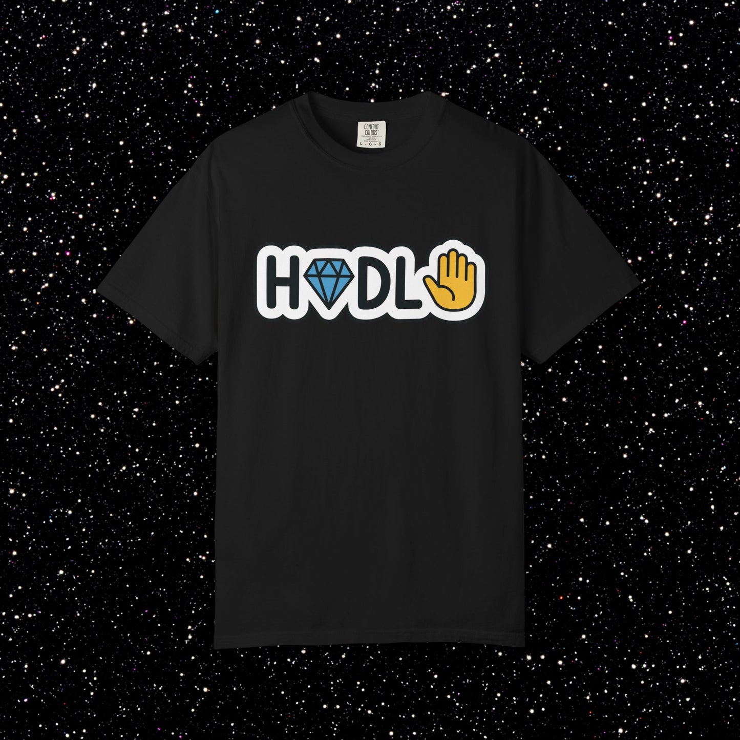 HODL Crypto Diamond Emoji T-Shirt