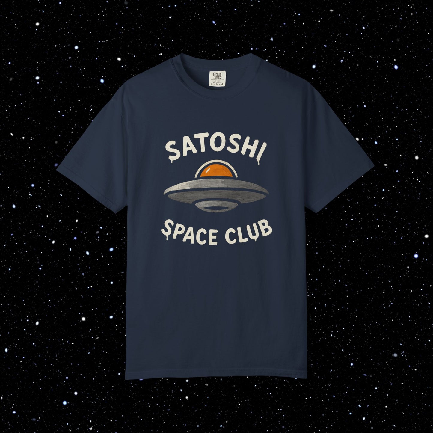 Satoshi Space Club Bitcoin UFO Tee