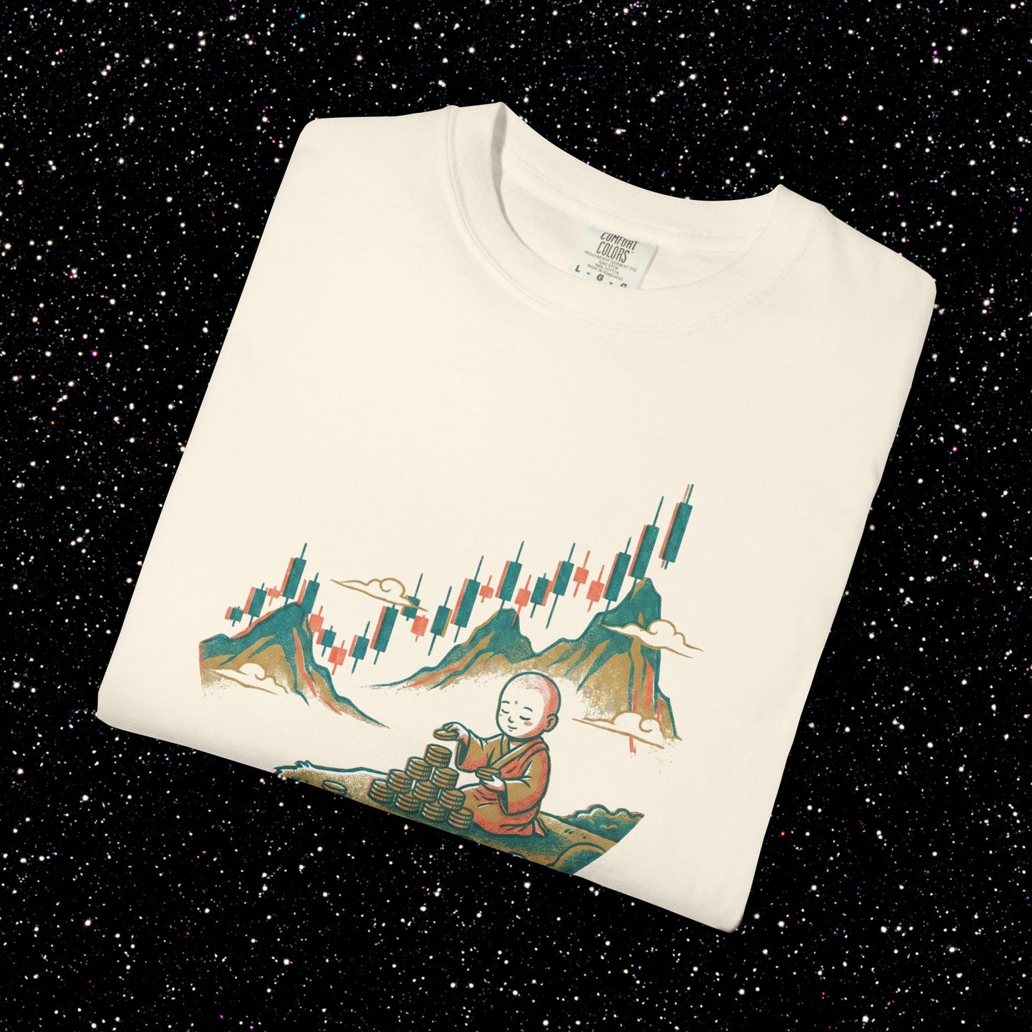 Stay Humble Stack Sats Ukiyo-e Tee