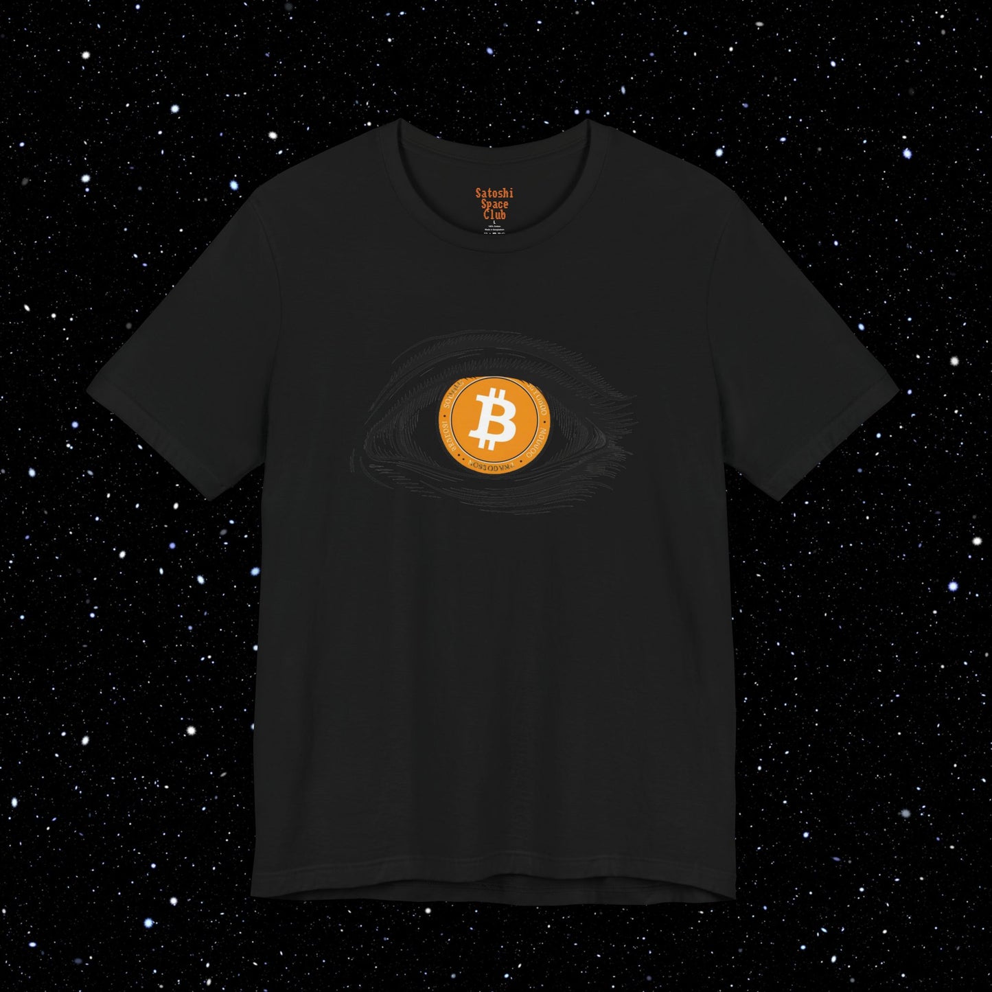 Bitcoin Vision Tee Shirt Black