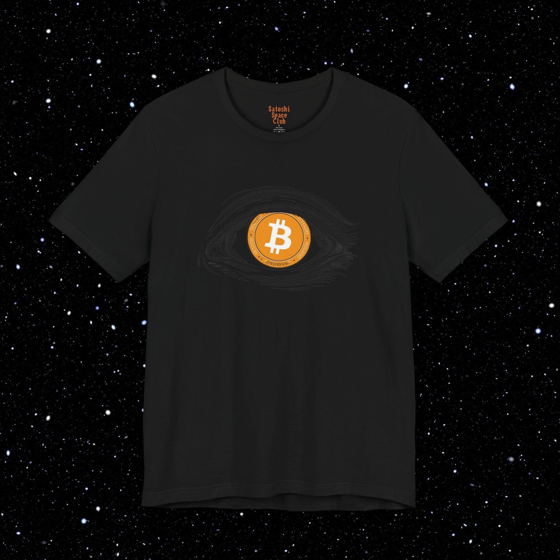 Bitcoin Vision Tee Shirt Black