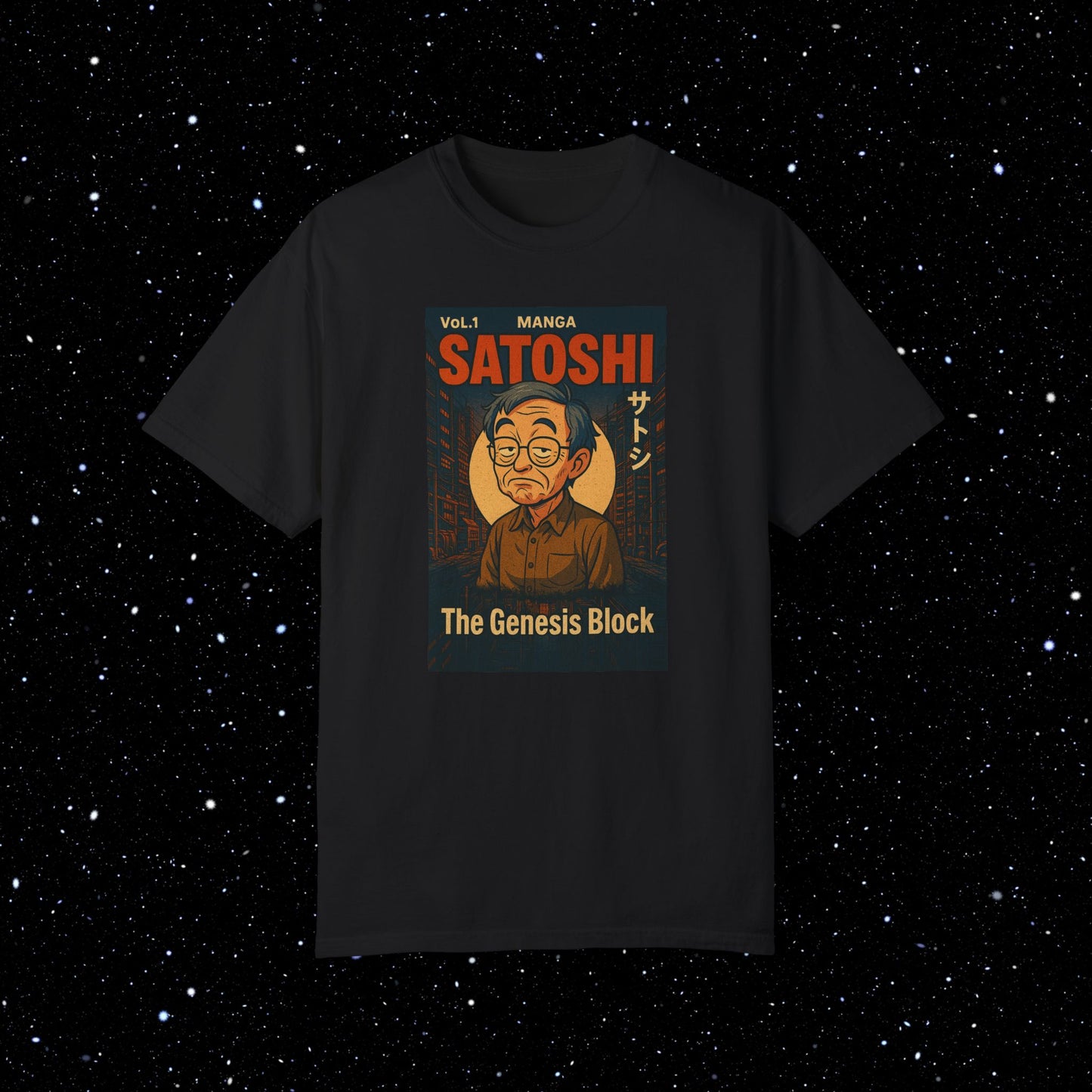 Satoshi Vol 1 - Comfort Colors Tee Shirt