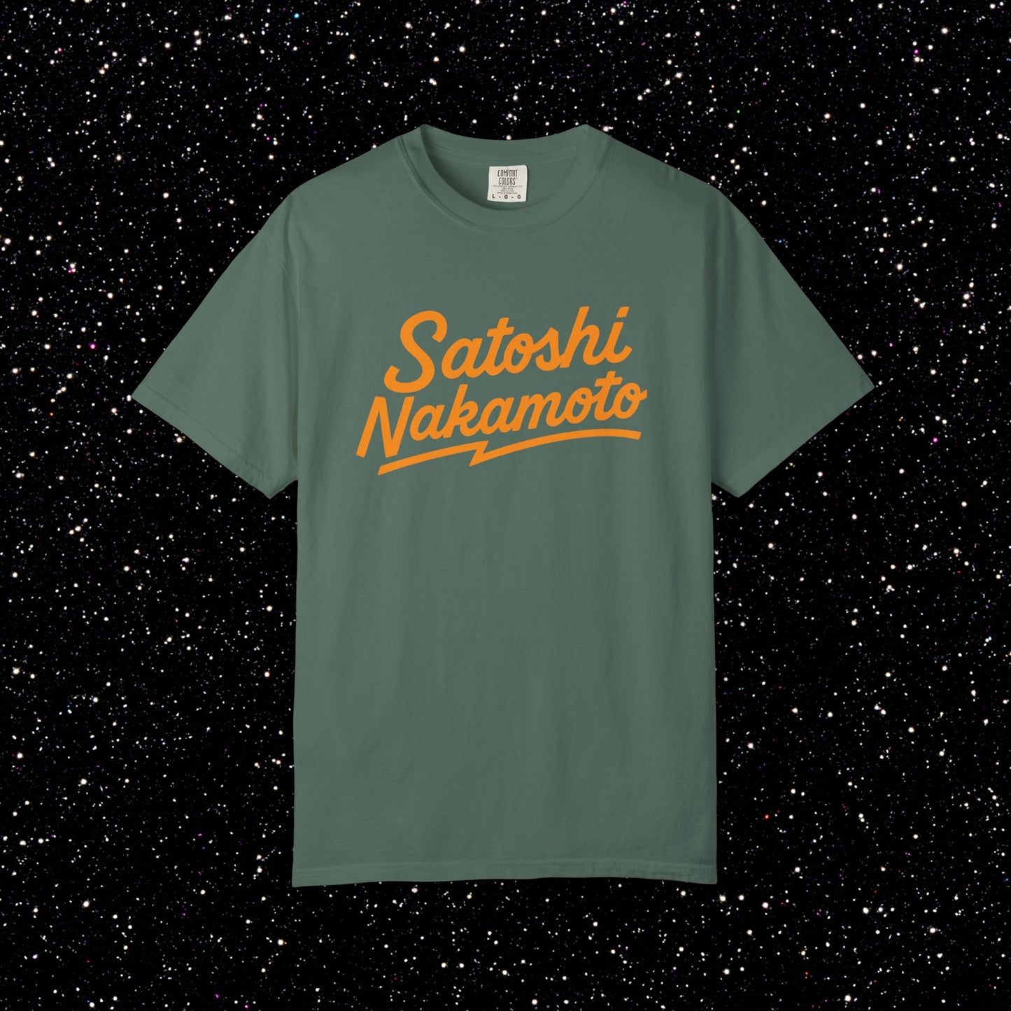 Satoshi Nakamoto Lightning Script Tee
