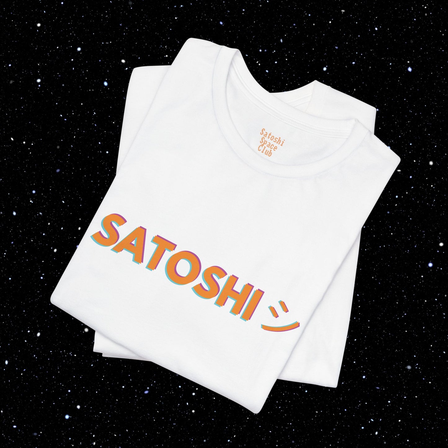 Satoshi Katakana Smile Bitcoin Tee Shirt