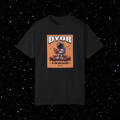 Do Your Own Research - Bitcoin Comfort Colors Tee Shirt