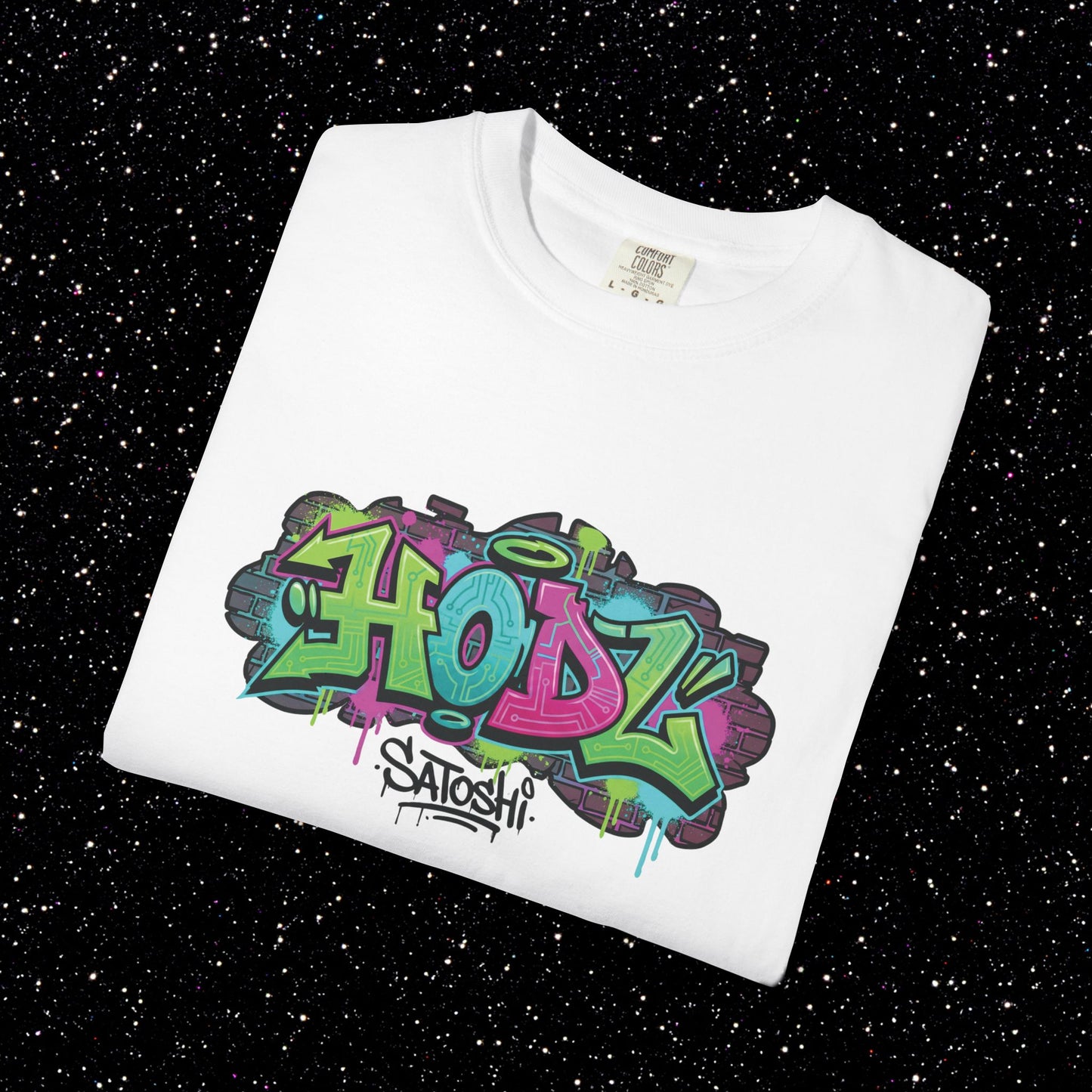 HODL Satoshi Graffiti Tee