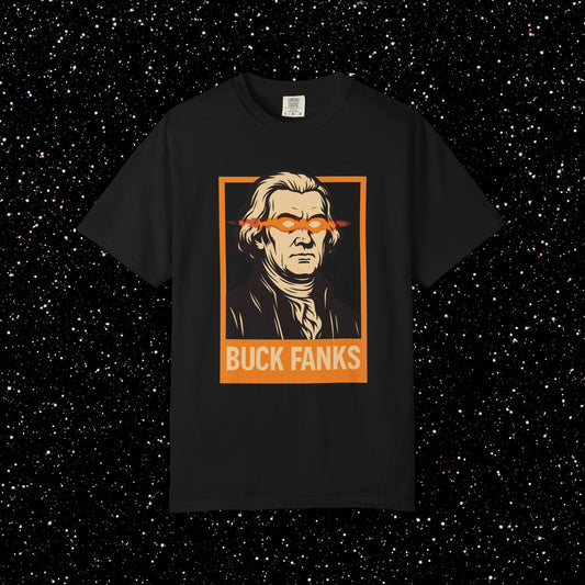 Buck Fanks Graphic T-Shirt — Retro George Washington Poster Tee
