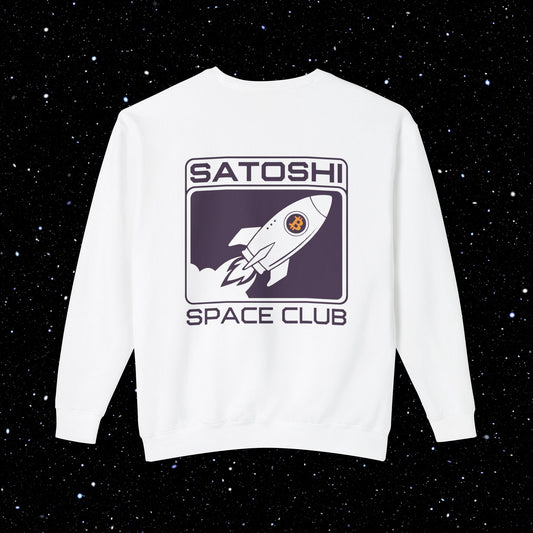 Satoshi Space Club - Blast Off Bitcoin Sweatshirt