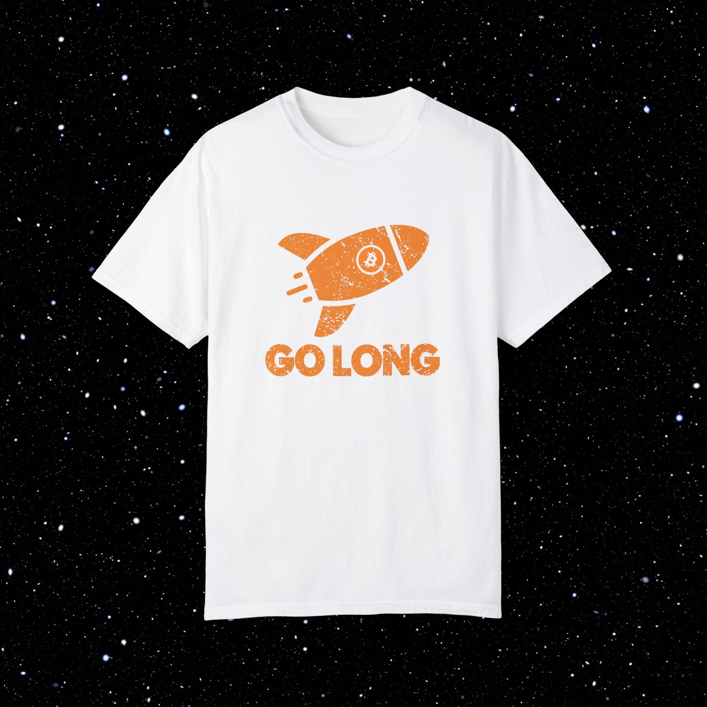 Go Long Bitcoin Comfort Colors Tee Shirt