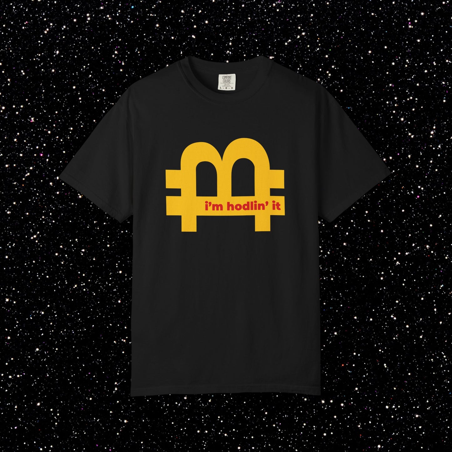 I’m Hodlin’ It Tee – Bitcoin Arches Tee