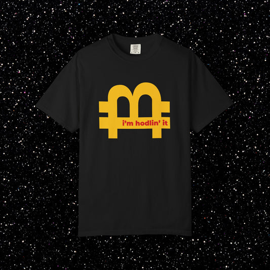 I’m Hodlin’ It Tee – Bitcoin Arches Tee