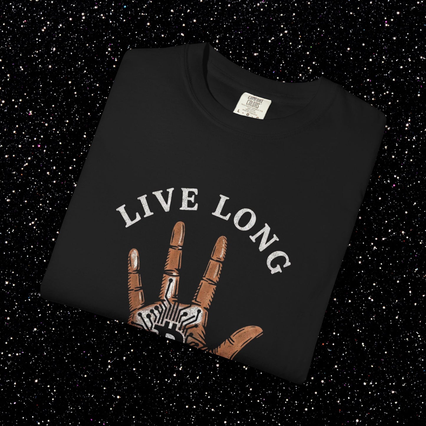 Live Long and HODL Bitcoin Tee