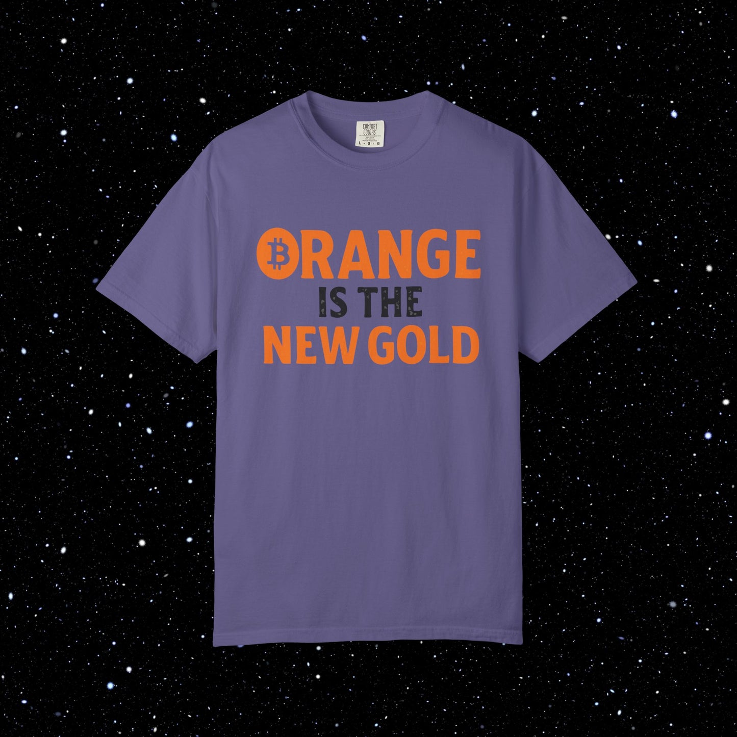 Orange Is The New Gold Bitcoin Tee