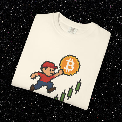 Pixel HODL Runner Tee