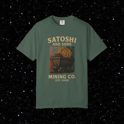 Satoshi and Sons Mining Cart Tee