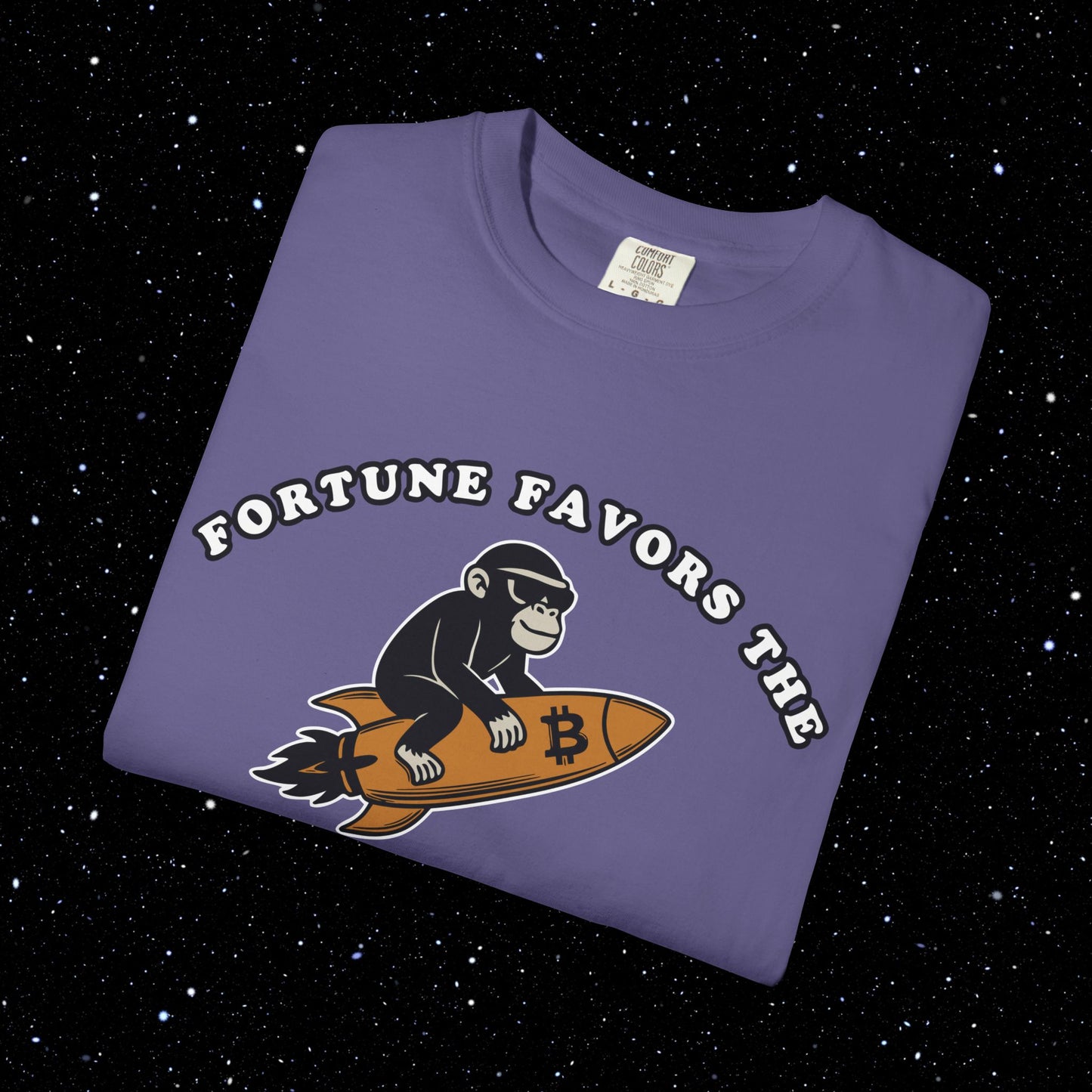 Fortune Favors the Degens Bitcoin Tee