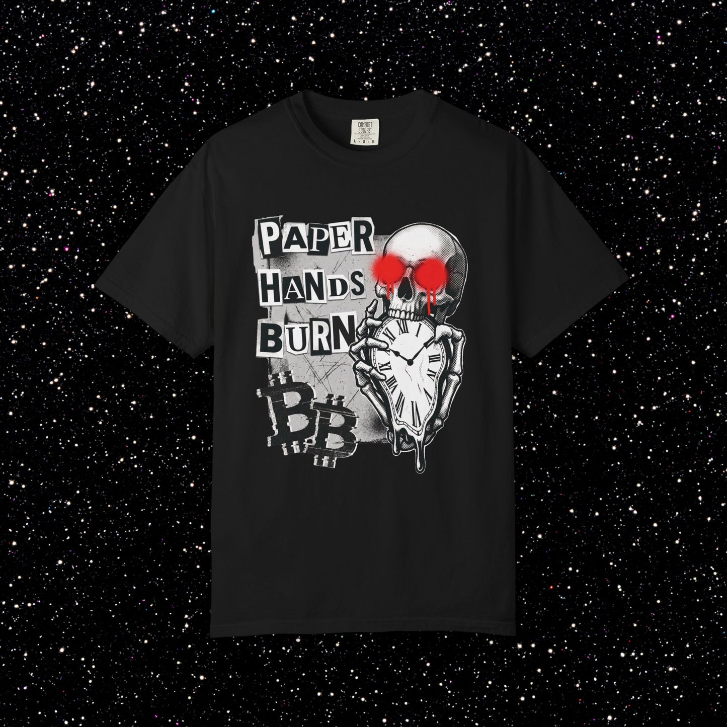 Paper Hands Burn Tee