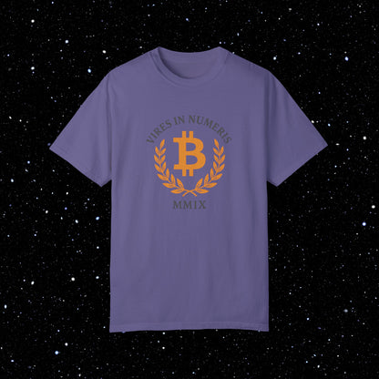 Vires in Numeris Bitcoin Comfort Colors Tee Shirt