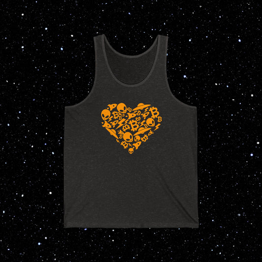 Bitcoin Alien Heart Tank