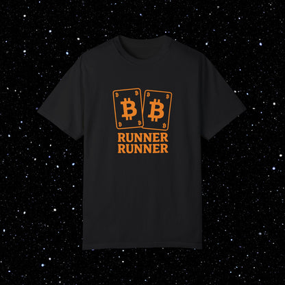 Runner Runner Bitcoin Comfort Colors Tee Shirt