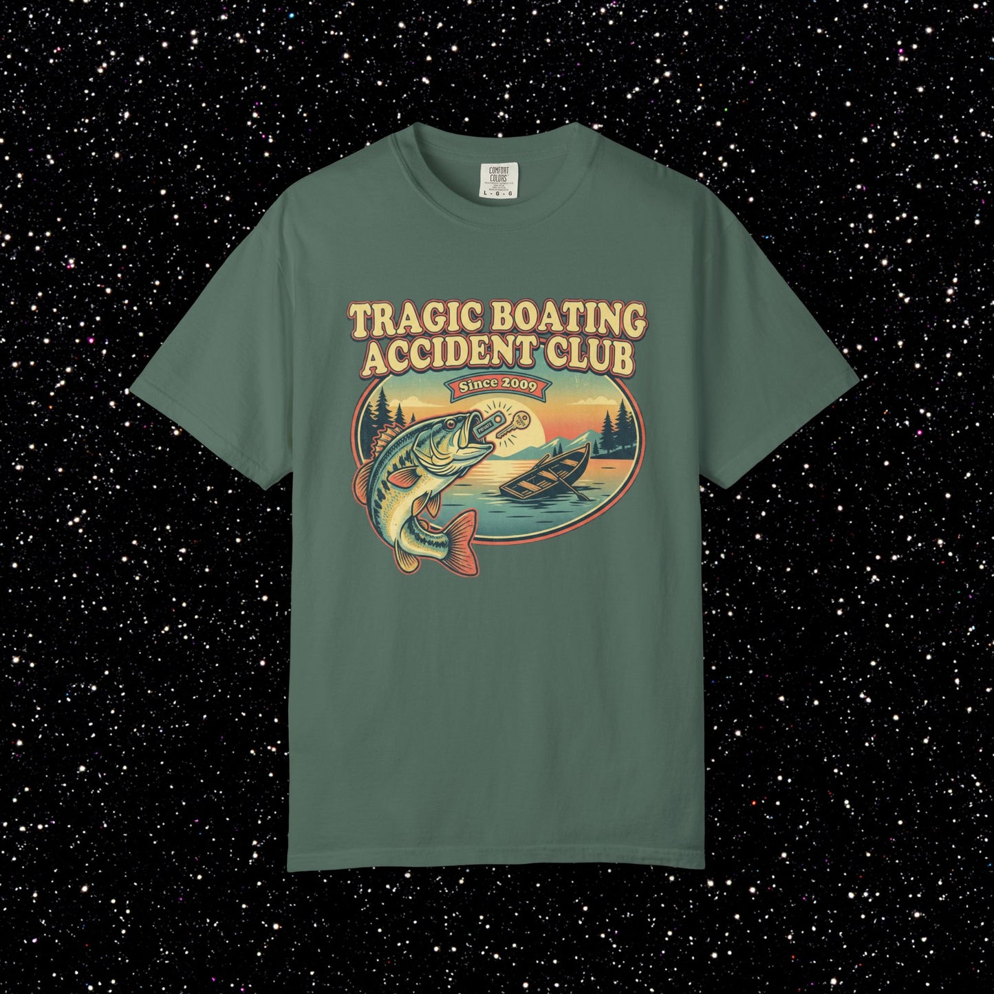 Tragic Boating Accident Club Shirt | Bitcoin Since 2009 Retro Opsec Tee
