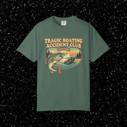 Tragic Boating Accident Club Shirt | Bitcoin Since 2009 Retro Opsec Tee