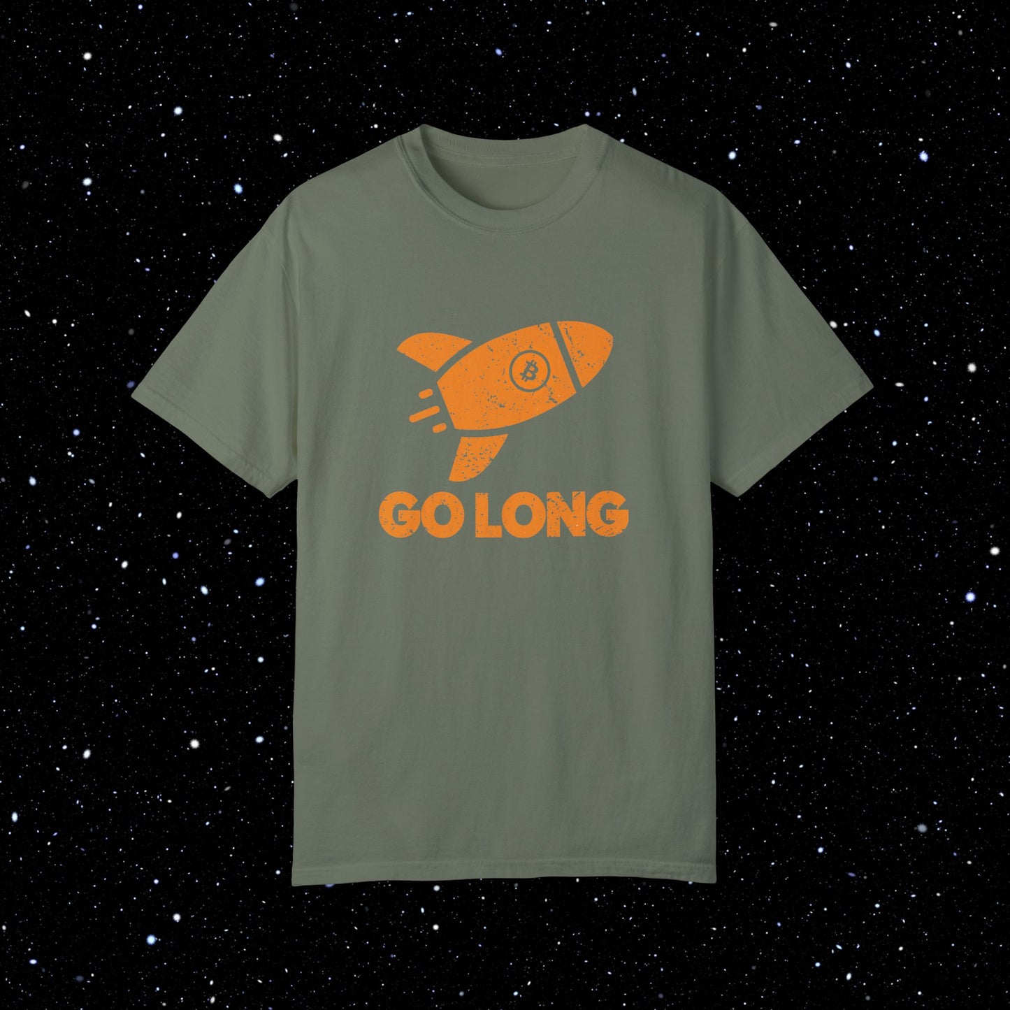 Go Long Bitcoin Comfort Colors Tee Shirt