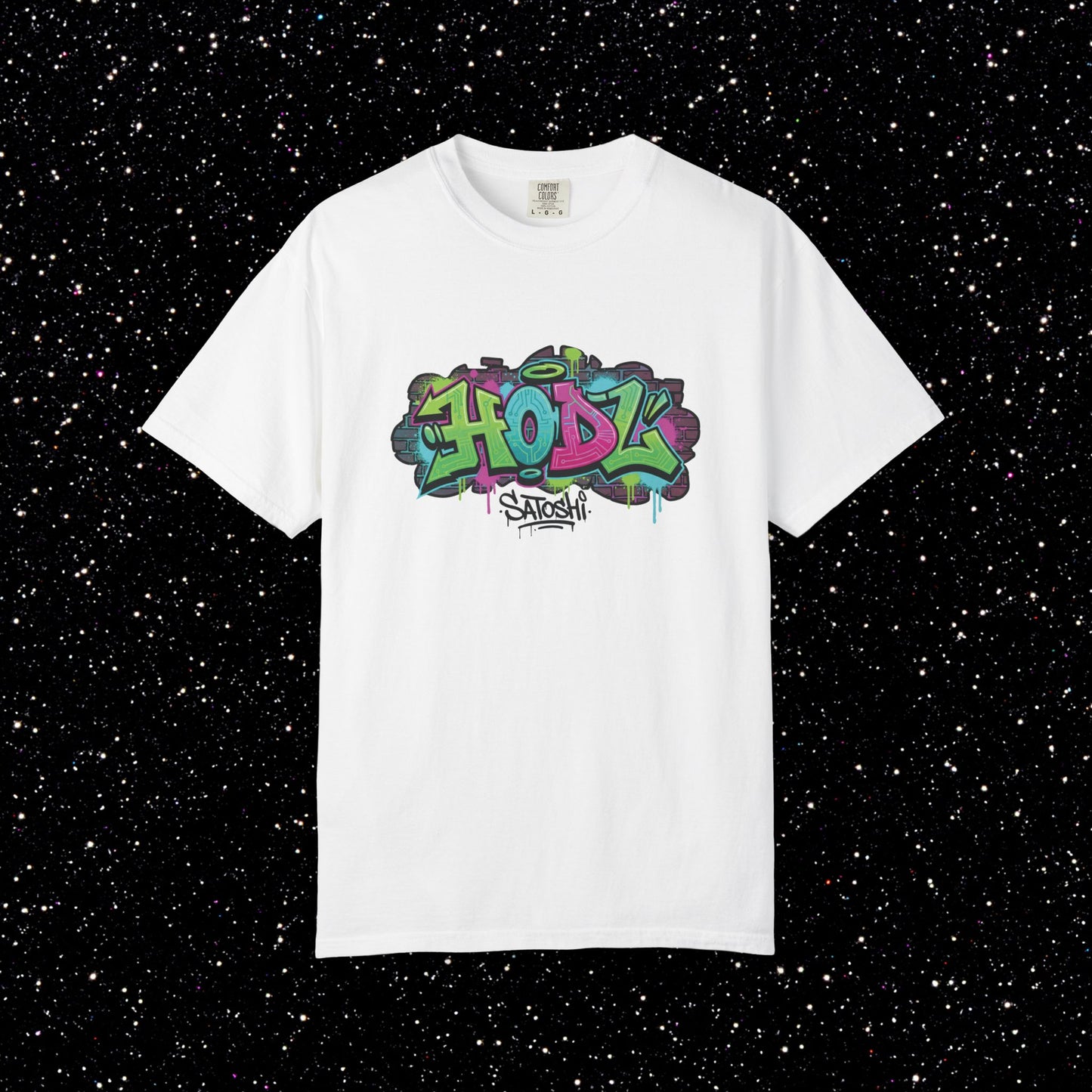 HODL Satoshi Graffiti Tee