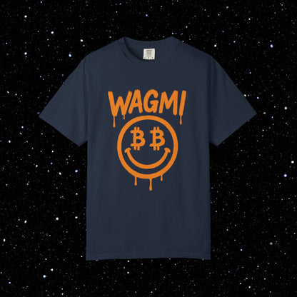 WAGMI Smiley Drip - Bitcoin Tee Shirt