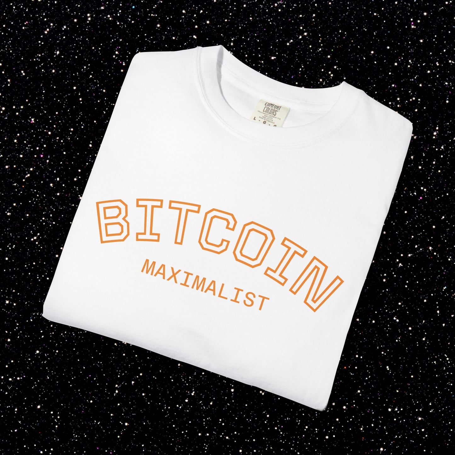 Bitcoin Maximalist College Tee