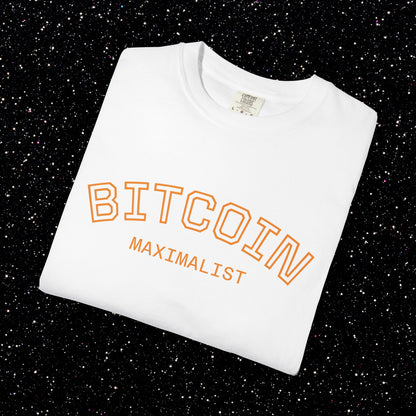 Bitcoin Maximalist College Tee