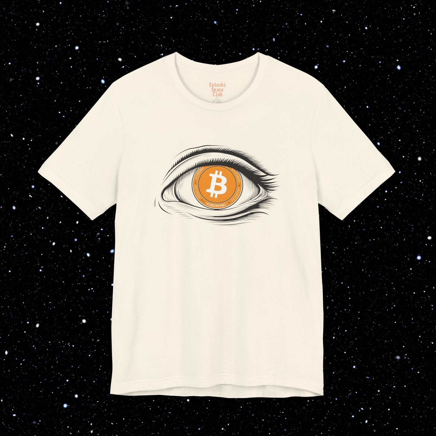 Bitcoin Vision Tee Shirt Natural