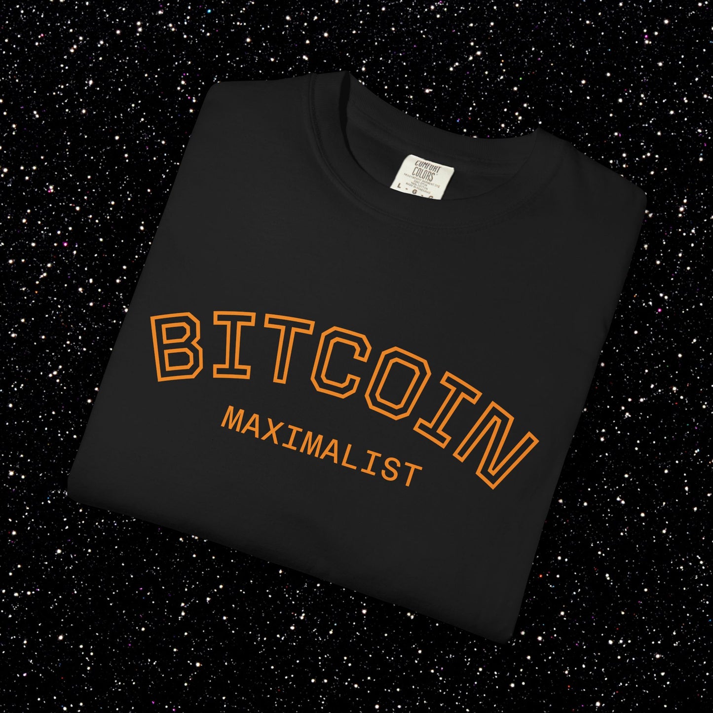Bitcoin Maximalist College Tee