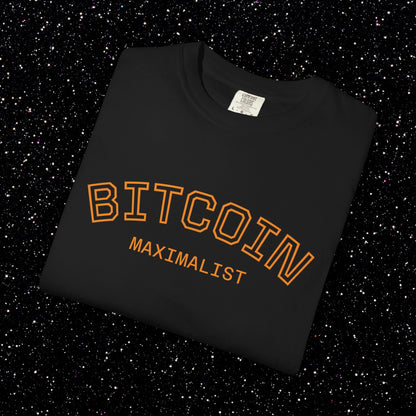 Bitcoin Maximalist College Tee