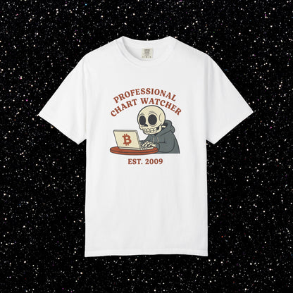 Professional Chart Watcher Bitcoin Tee