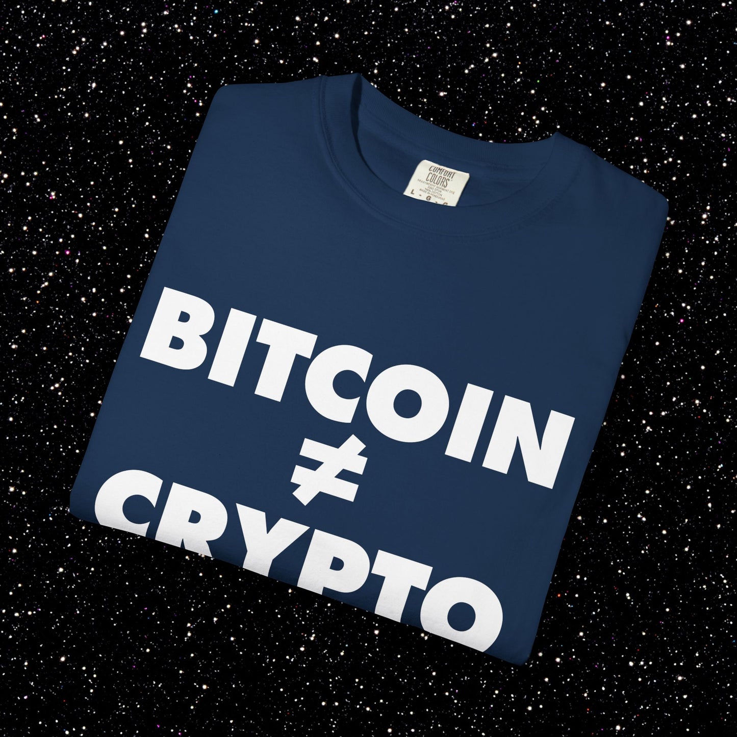 Bitcoin ≠ Crypto Tee