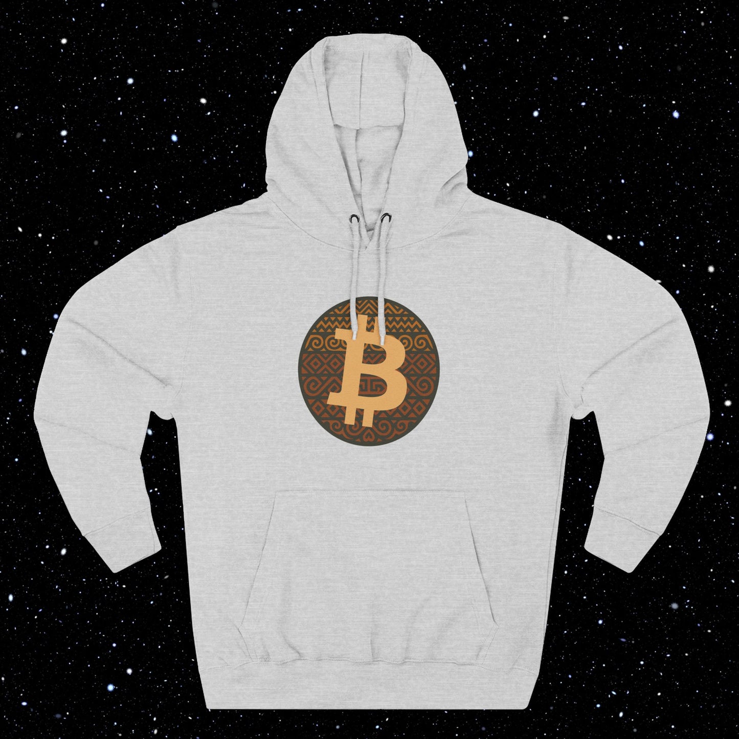Bitcoin Tribal Logo Hoodie