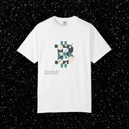 Geometric Bitcoin Architecture Tee